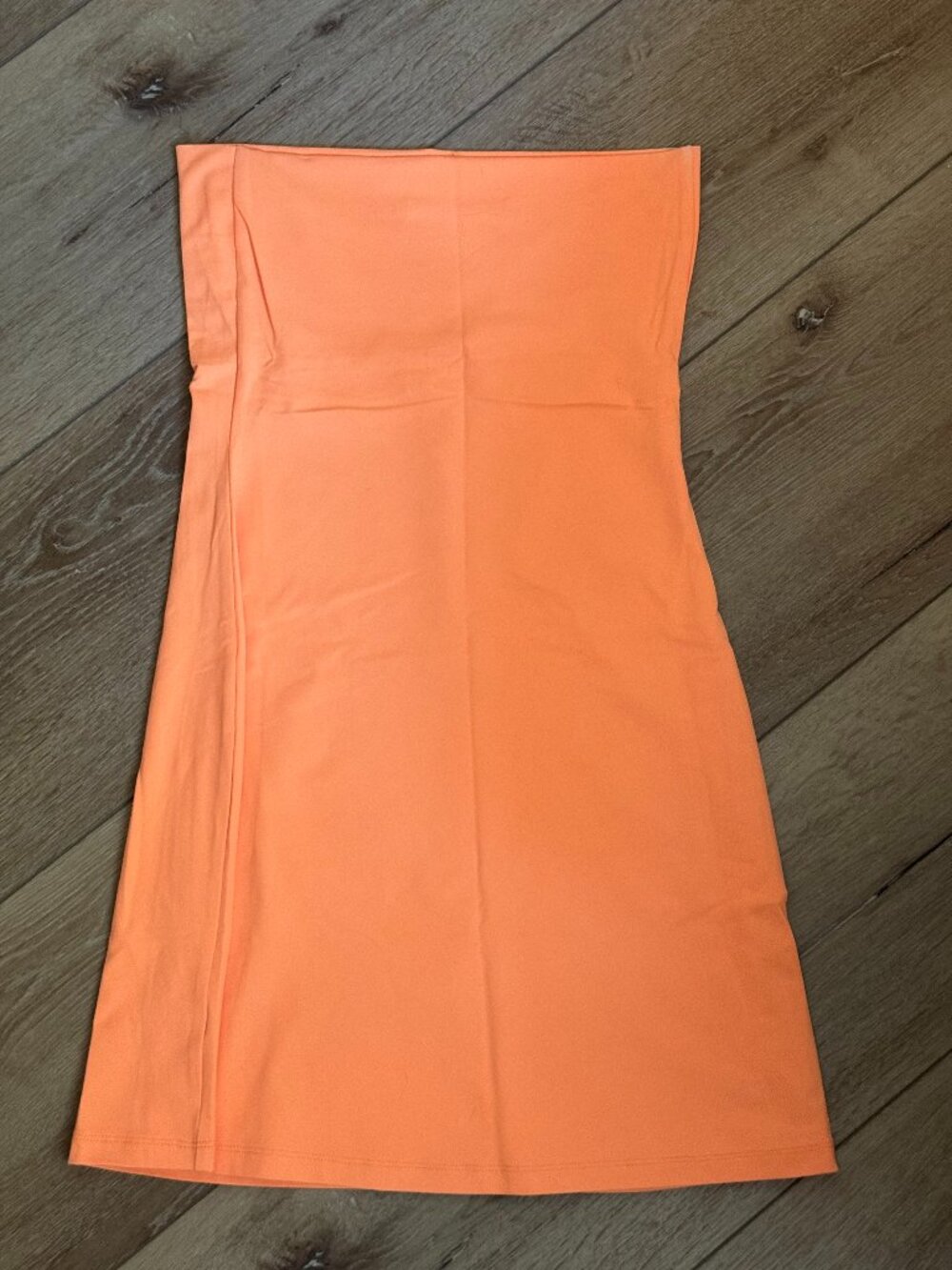 Susana Monaco Strapless Tube Dress (Electric Orange, M)